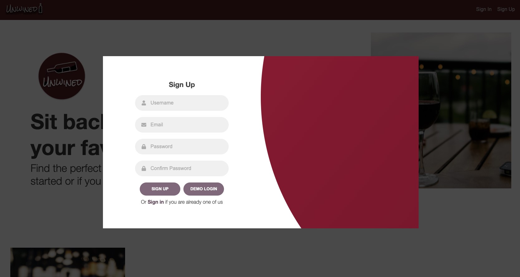 signup